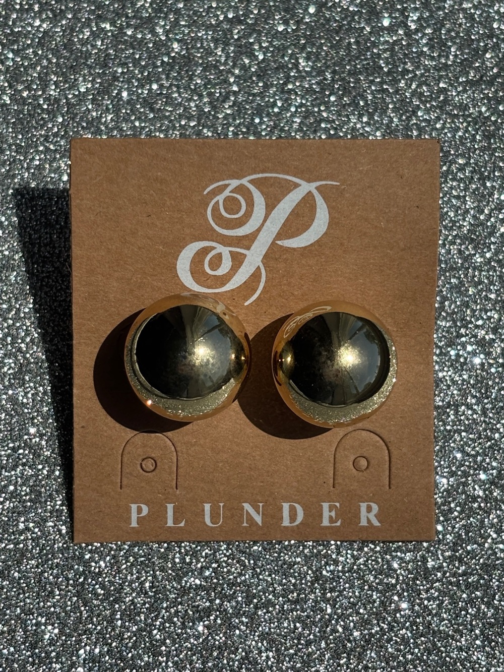 ⭐️Gold Ball Plunder Earrings NEW⭐️